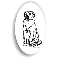 Produktbild von Amberdog Kangal Hund Sticker