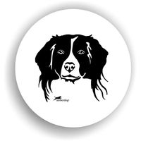 Produktbild von Amberdog Kooikerhondje Sticker Aufkleber