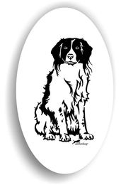 Produktbild von Amberdog Kooikerhondje Sticker