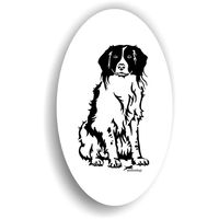 Produktbild von Amberdog Kooikerhondje Sticker