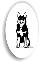 Produktbild von Amberdog Lapinporokoira Sticker
