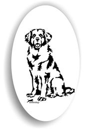 Produktbild von Amberdog Leonberger Sticker
