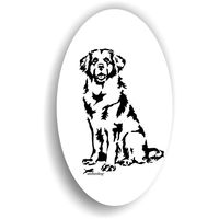 Produktbild von Amberdog Leonberger Sticker