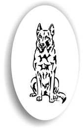 Produktbild von Amberdog Malinois Sticker