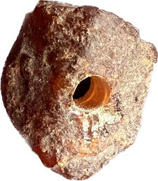 Produktbild von Amberdog Natur Bernstein Amulett mit Echtheitszertifikat