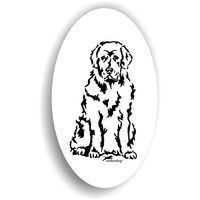 Produktbild von Amberdog Neufundländer Sticker