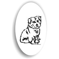 Produktbild von Amberdog Norfolk Terrier Sticker