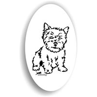 Produktbild von Amberdog Norwich Terrier Sticker