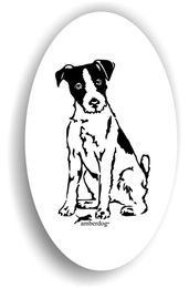 Produktbild von Amberdog Parson Russell Terrier Sticker