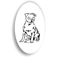 Produktbild von Amberdog Pitbull Aufkleber Sticker