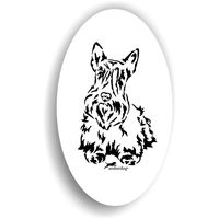 Produktbild von Amberdog Scottish Terrier Sticker