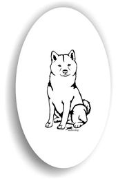 Produktbild von Amberdog Shiba Inu Sticker