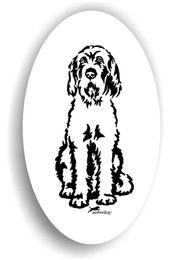 Produktbild von Amberdog Spinone Italiano Sticker