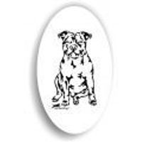 Produktbild von Amberdog Staffordshire Bull Terrier Sticker