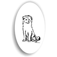 Produktbild von Amberdog Sticker Aufkleber Berger des Pyrénées