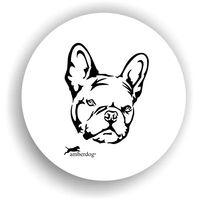 Produktbild von Amberdog Sticker Französische Bulldogge