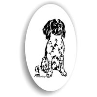Produktbild von Amberdog Sticker Kleiner Münsterländer