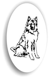 Produktbild von Amberdog Tervueren Sticker