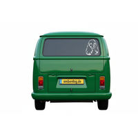 Produktbild von Amberdog Wandtattoo American Cocker Spaniel Kopf Aufkleber Schwarz 50cm