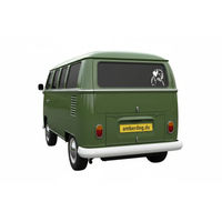 Produktbild von Amberdog Wandtattoo Tornjak Kopf Aufkleber für Auto und Wohnmobil Schwarz 20cm