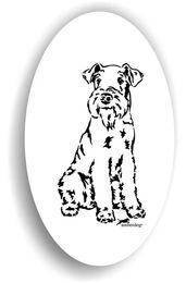Produktbild von amberdog Welsh Terrier Aufkleber