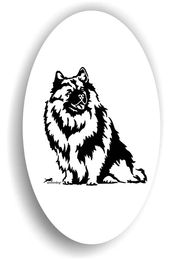 Produktbild von Amberdog Wolfsspitz Sticker