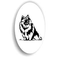 Produktbild von Amberdog Wolfsspitz Sticker