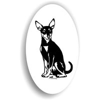 Produktbild von Amberdog Zwergpinscher Sticker Mini