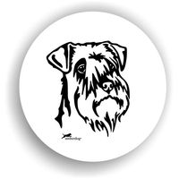 Produktbild von amberdog Zwergschnauzer Aufkleber Sticker