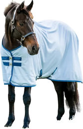 Produktbild von Amerigo Amigo Bug Rug Fliegendecke für Pferde aus Polyester in Blau Weiß