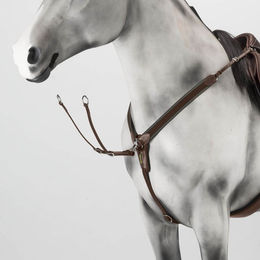 Produktbild von Amerigo BP01 Vorderzeug aus Leder für Warmblut Pferde in Braun oder Schwarz
