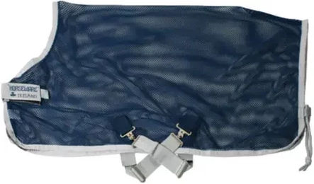 Produktbild von Amerigo Fliegendecke für Pferde aus Polyester in Blau mit Beutel