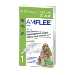 Amflee 134mg Lösung zum Auftropfen für mittelgroße Hunde 3er Pack – Bild 1 von 1