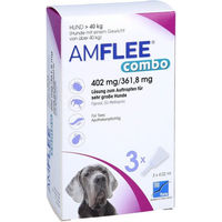 Produktbild von Amflee Combo Spot-On für große Hunde gegen Flöhe und Zecken