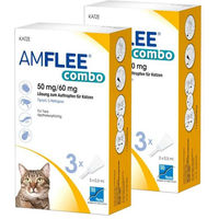Produktbild von Amflee Combo Spot-On für Katzen gegen Flöhe und Zecken 50 mg/60 ml