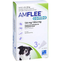 Produktbild von Amflee Combo Spot-On für mittlere Hunderassen gegen Flöhe und Zecken