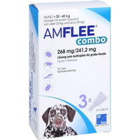 Produktbild von Amflee combo Spot-On gegen Flöhe und Zecken für große Hunde 20-40kg