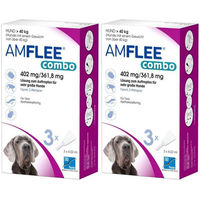 Produktbild von Amflee Combo Spot-On gegen Flöhe und Zecken für sehr große Hunde und Riesenrassen