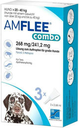 Amflee Combo Spot-On Lösung für große Hunde 268 mg - 241,2 mg – Bild 1 von 1