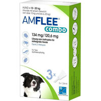 Produktbild von Amflee Combo Spot-On Lösung für mittelgroße Hunde 134 mg - 120,6 mg