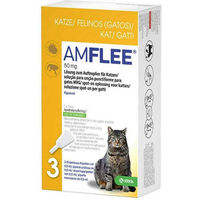 Produktbild von Amflee Spot-On Lösung für Katzen 50 mg 3 Stück