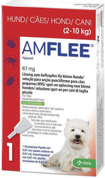 Amflee Spot-On Lösung für kleine Hunde 2-10 kg 3 Stück – Bild 1 von 1