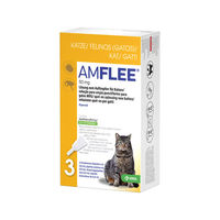 Produktbild von Amflee Spot-on Lösung zum Auftropfen für Katzen 50 mg 3 Stück