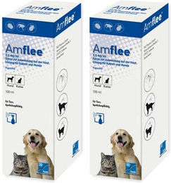 Produktbild von Amflee Spray für Hunde und Katzen zur Pflege von Haut und Fell 2,5 mg/ml 200 ml