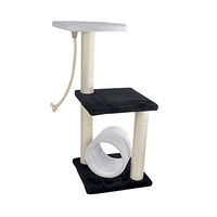 Produktbild von AMI CONFORT Katzen Kratzbaum Komfort Plattform mit Tunnel 85 cm