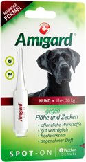 Amigard Spot-On Anti-Parasit für große Hunde gegen Flöhe und Zecken 1 x 6 ml - 6 ml – Bild 1 von 3