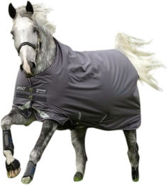 Amigo Bravo 12 Original Regendecke Horseware Ireland Excal Plum & Silver 155 (6'9) – Bild 1 von 1