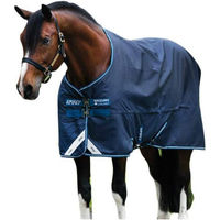 Produktbild von Amigo Bravo 12 Winterdecke oder Regendecke für Pferde 160cm navy/navy & white