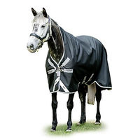 Produktbild von Amigo Bravo 12 Wug Lite Turnout Pferdedecke Schwarz/Grau Größe 75