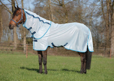 Produktbild von Amigo Bug Rug Fliegendecke aus Polyester in Weiß